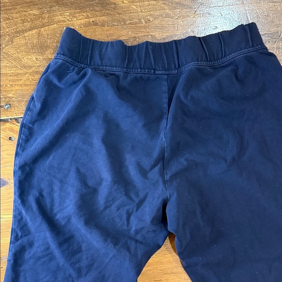 Lands' End Starfish Slim Leg Pants Cotton Stretch Navy Size Large - Picture 10 of 11